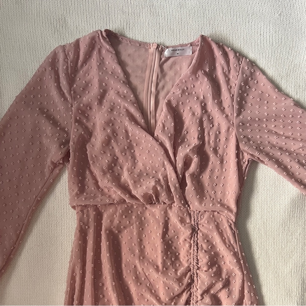 Hello Moly Longsleeve Midi Dress